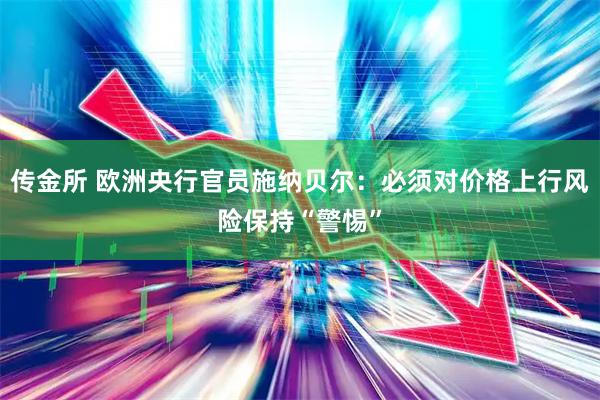 传金所 欧洲央行官员施纳贝尔：必须对价格上行风险保持“警惕”